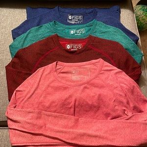 Figs salta seamless long sleeve underscrub